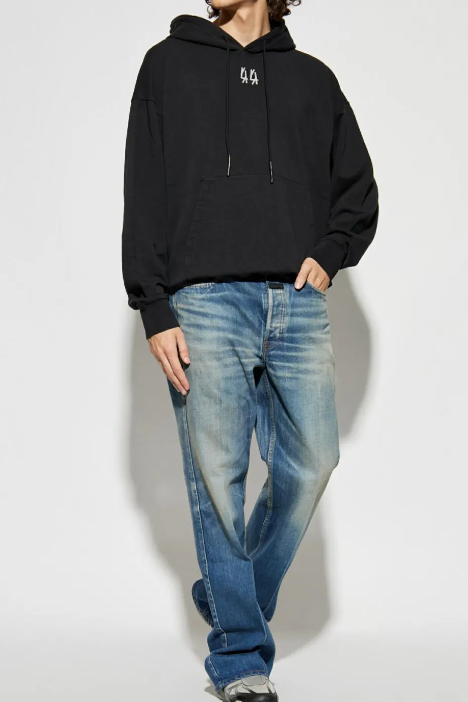 44 Label Group CZARNY Bluza z logo