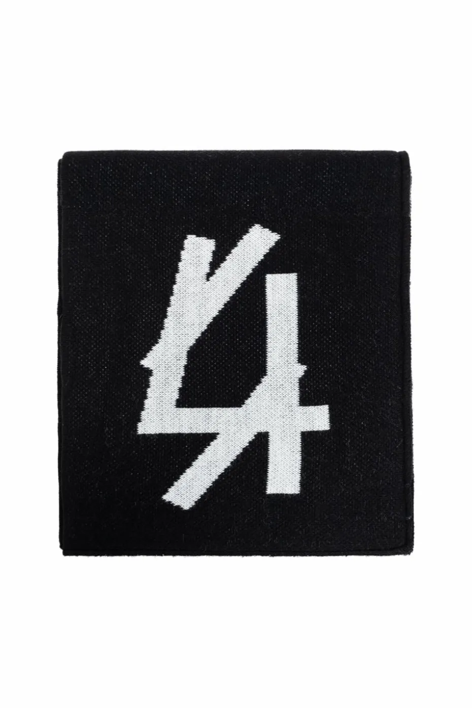 44 Label Group CZARNY Szal z logo
