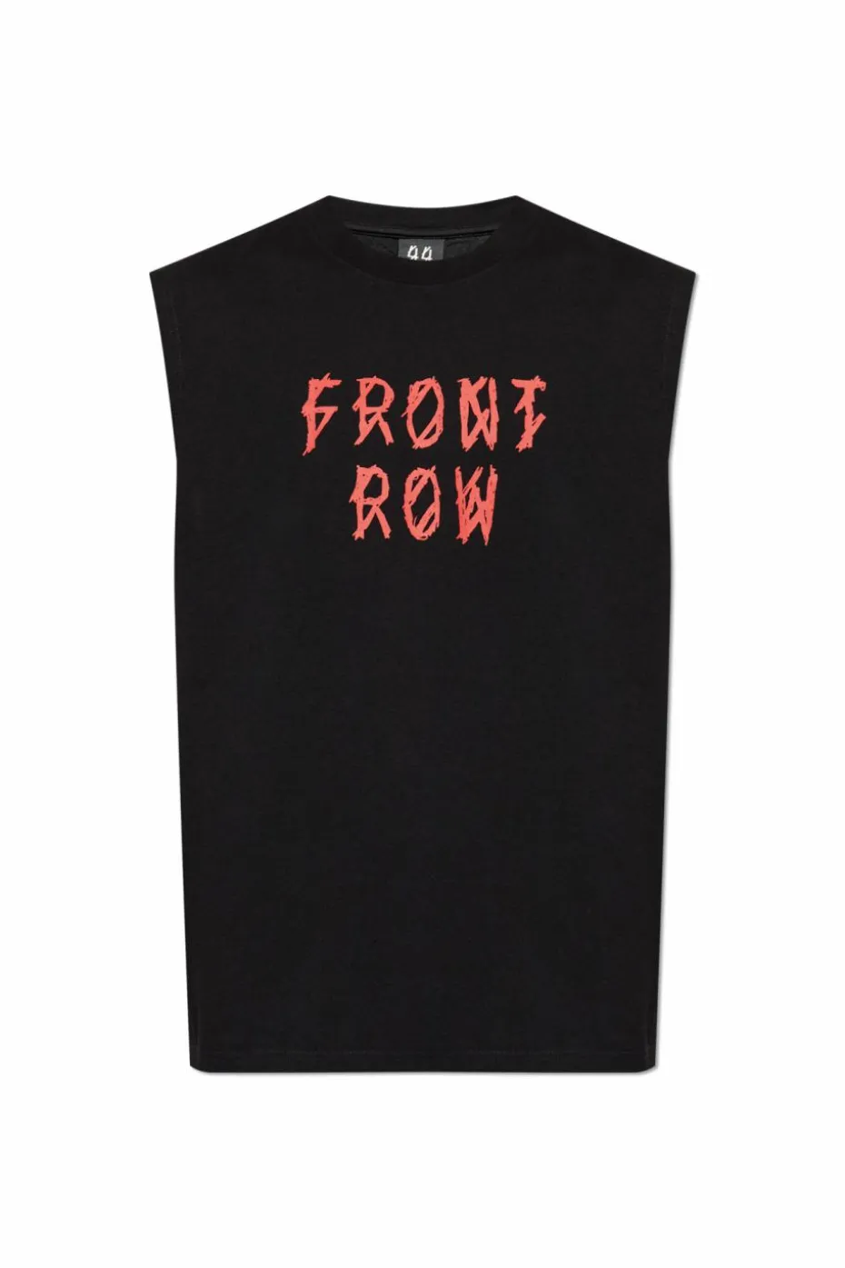 44 Label Group CZARNY T-shirt z logo