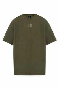 44 Label Group ZIELONY T-shirt z logo