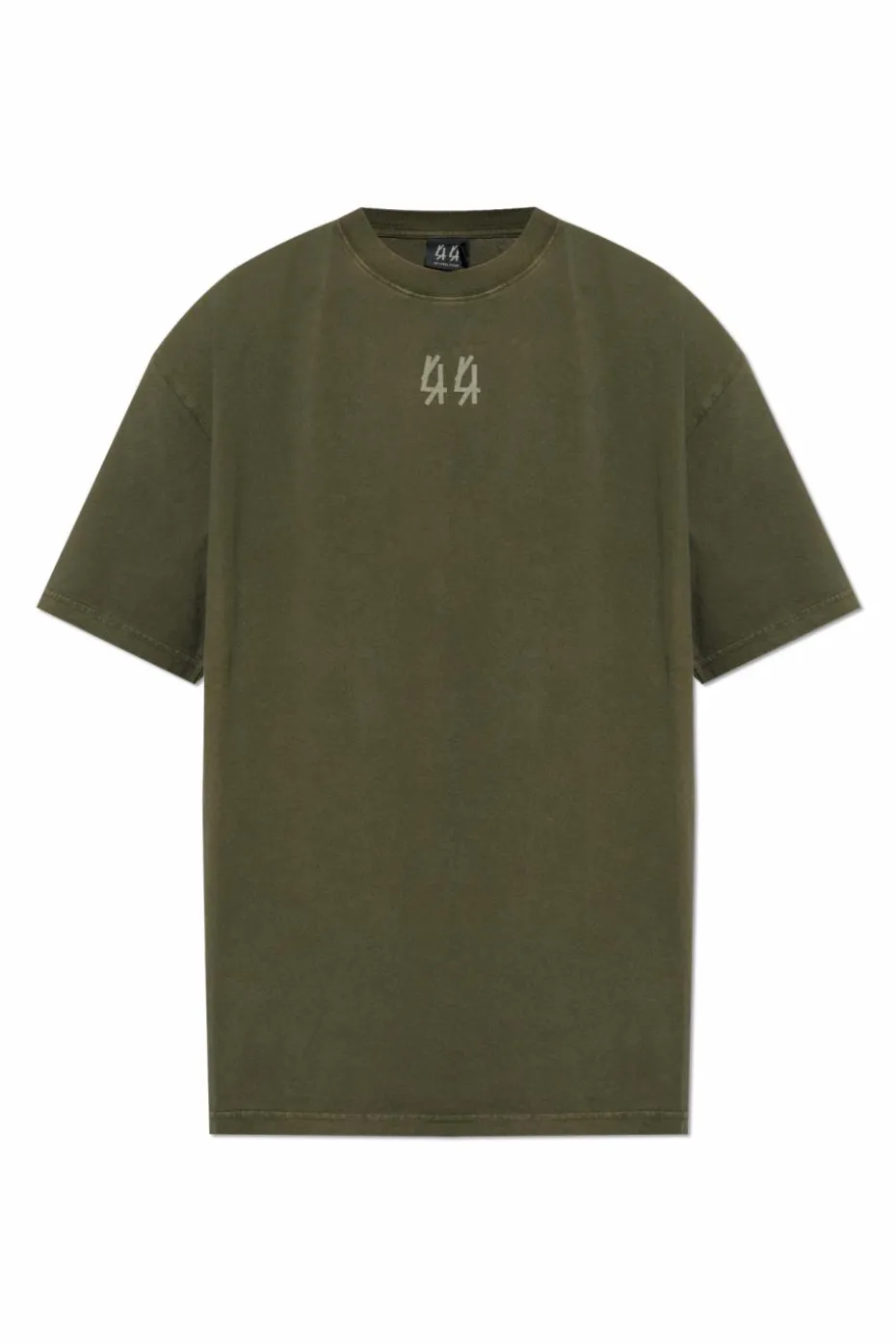 44 Label Group ZIELONY T-shirt z logo