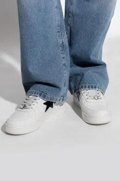 A BATHING APE® BIAŁY Buty sportowe z logo