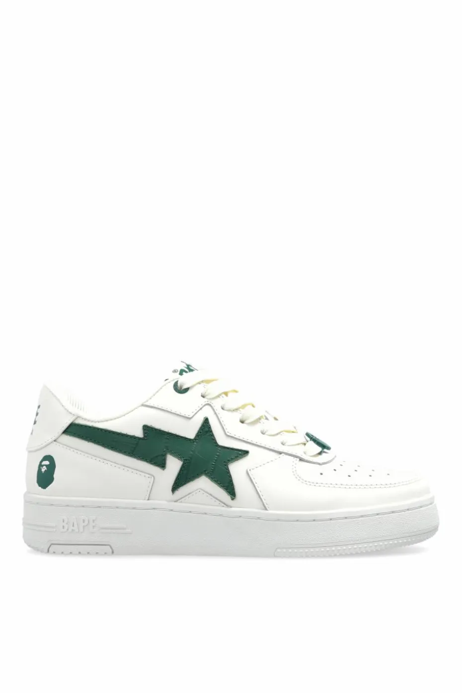 A BATHING APE® BIAŁY Buty sportowe