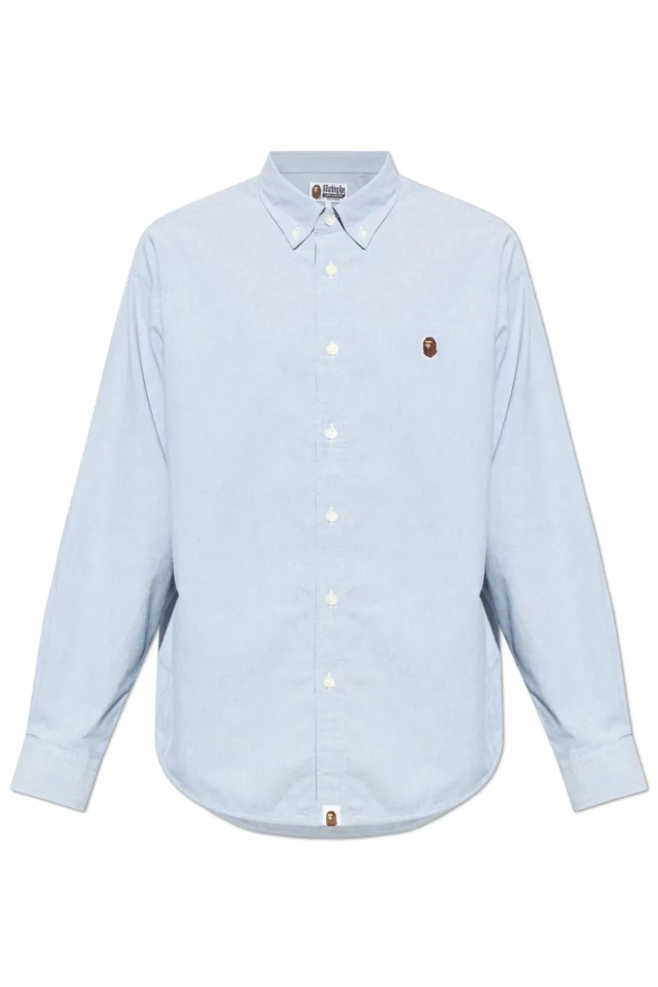 A BATHING APE® jasnoniebieski Koszula z logo