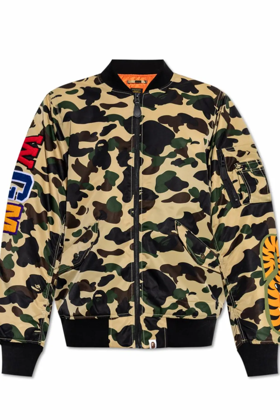 A BATHING APE® MULTIKOLOR Kurta z motywem `moro`