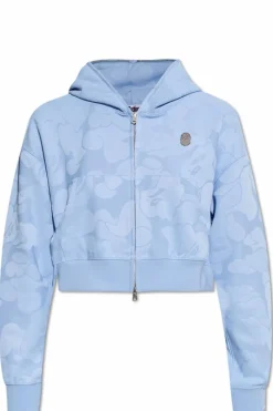 A BATHING APE® NIEBIESKI Bluza z logo