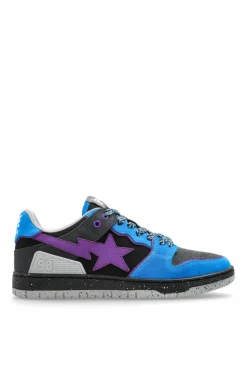 A BATHING APE® NIEBIESKI Buty sportowe z logo