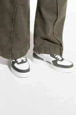 A BATHING APE® SZARY Buty sportowe z logo