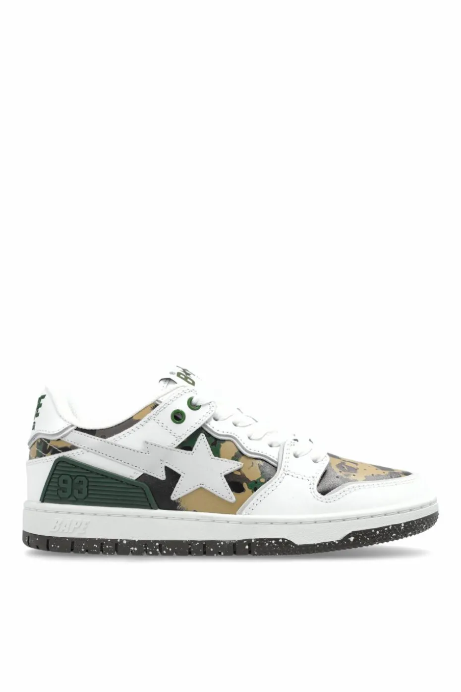 A BATHING APE® ZIELONY Buty sportowe `SK8 STA`