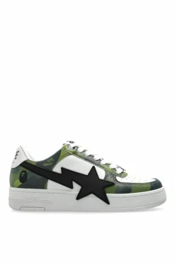 A BATHING APE® ZIELONY Buty sportowe z logo