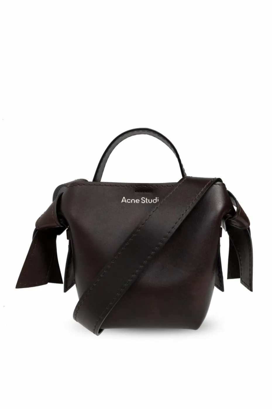 Acne Studios BRĄZOWY Torba na ramię