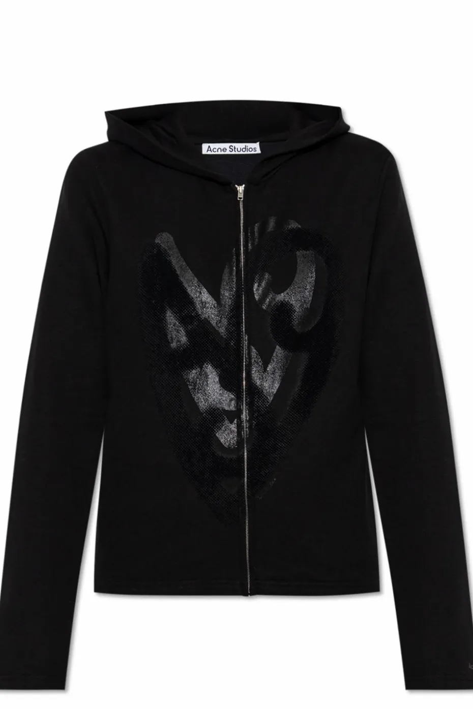 Acne Studios CZARNY Bluza z kapturem