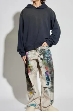 Acne Studios CZARNY Bluza z logo