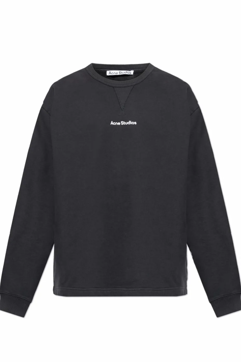 Acne Studios CZARNY Bluza z logo