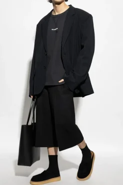 Acne Studios CZARNY Bluza z logo