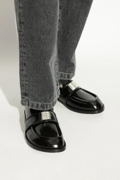 Acne Studios CZARNY Skórzane buty