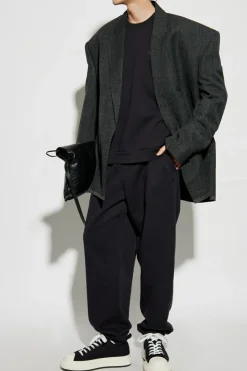 Acne Studios CZARNY Spodnie dresowe z logo