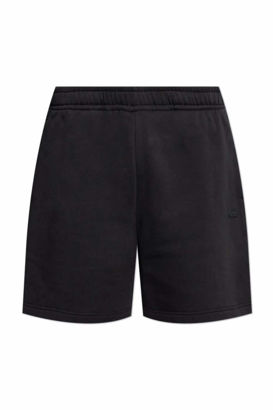 Acne Studios CZARNY Szorty z logo