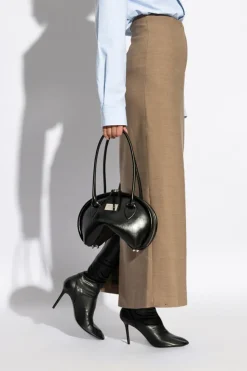 Acne Studios CZARNY Torba do ręki `Bowlina Mini`