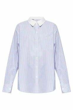 Acne Studios jasnoniebieski Koszula z logo