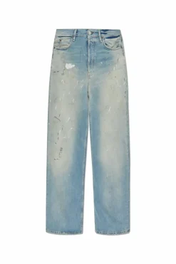 Acne Studios jasnoniebieski Jeansy z logo