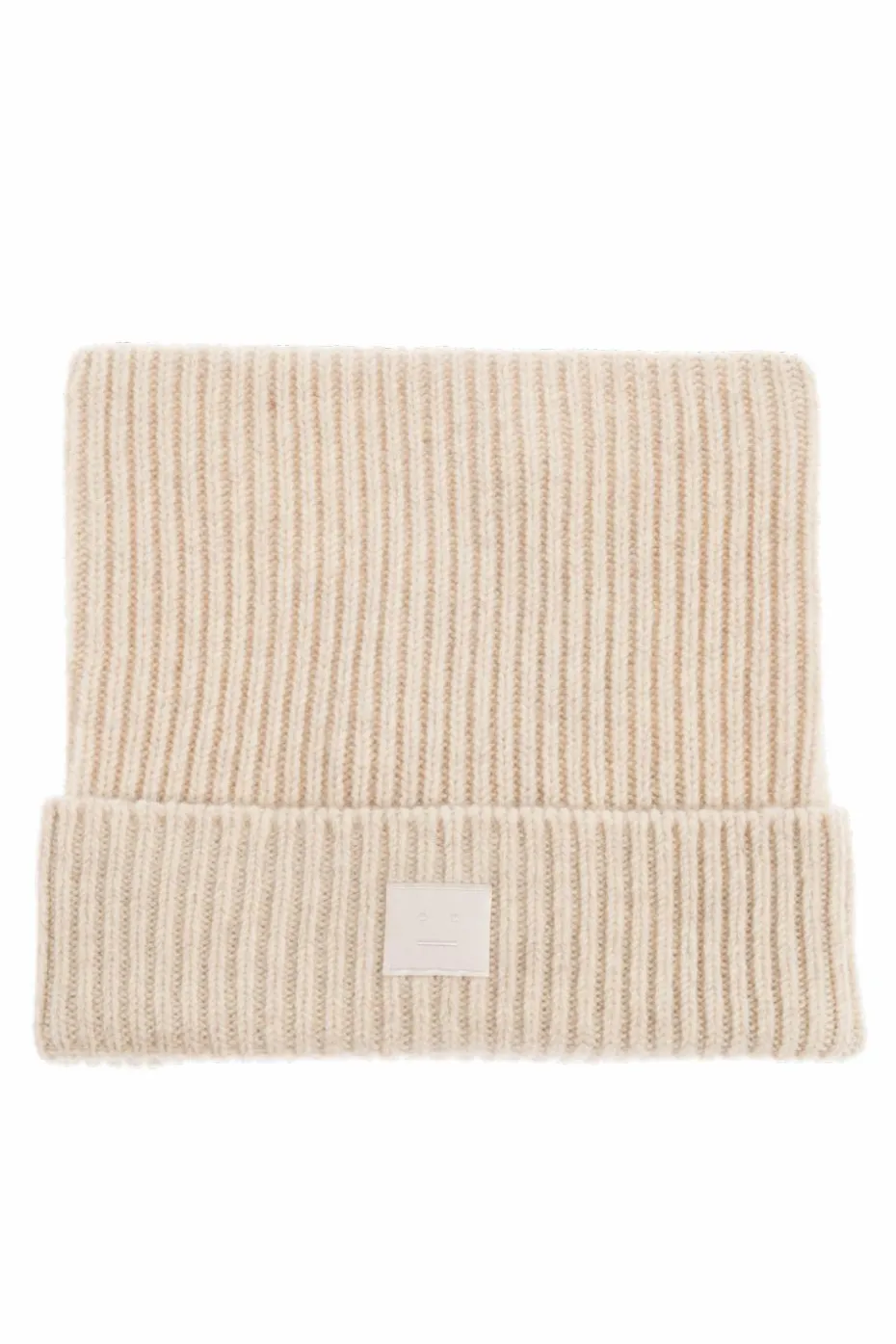 Acne Studios kremowy Wełniana czapka