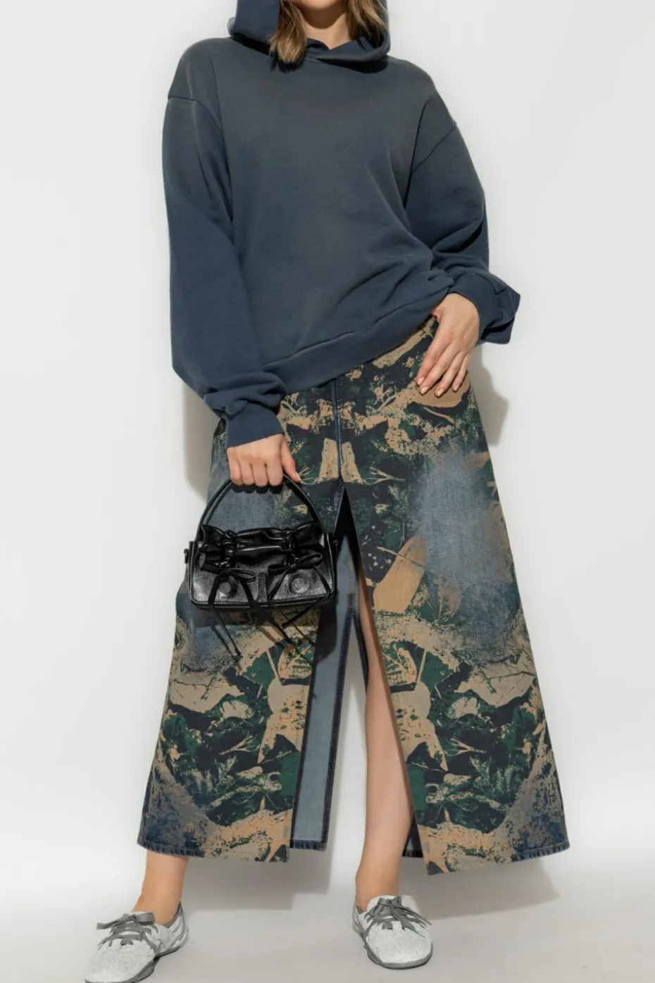 Acne Studios MULTIKOLOR Jeansowa spódnica