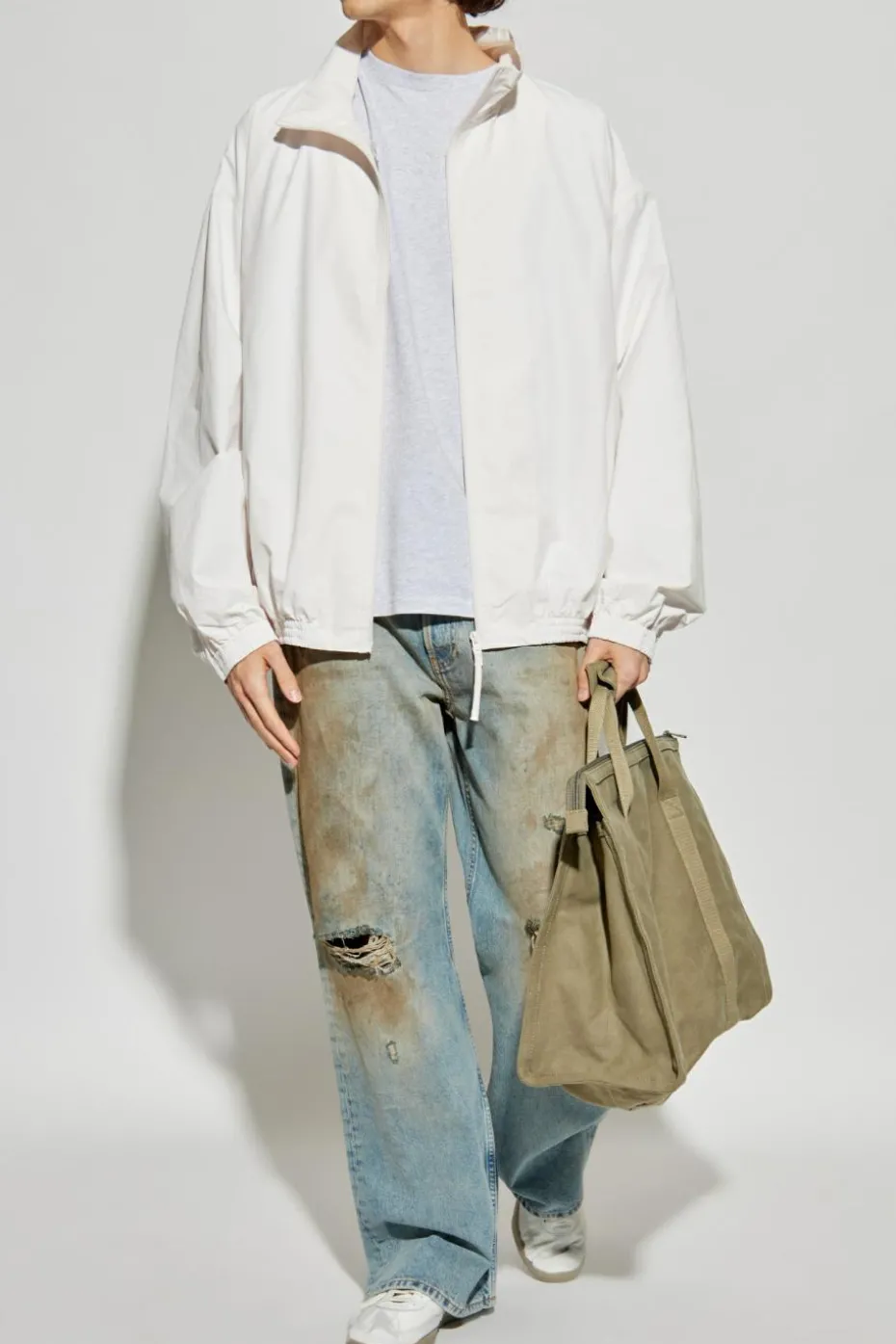 Acne Studios NIEBIESKI Jeansy z logo