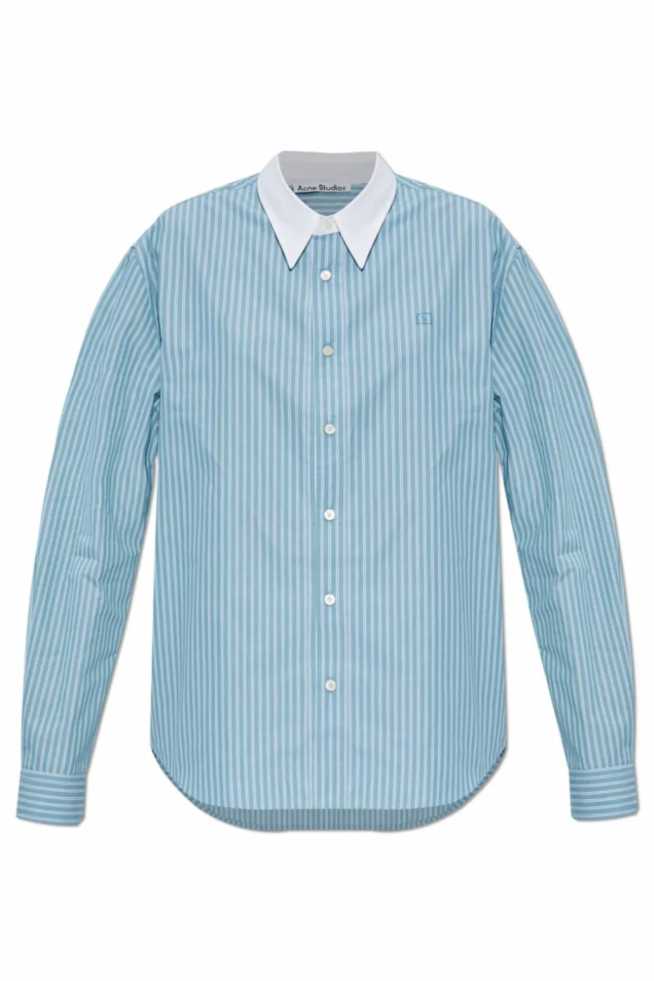 Acne Studios NIEBIESKI Koszula z wzorem w paski