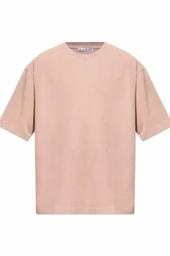 Acne Studios RÓŻOWY Bawełniany t-shirt