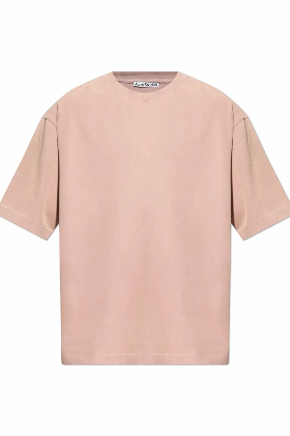 Acne Studios RÓŻOWY Bawełniany t-shirt