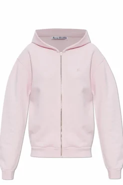 Acne Studios RÓŻOWY Bluza z kapturem