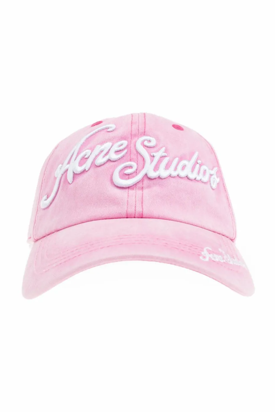 Acne Studios RÓŻOWY Czapka z daszkiem