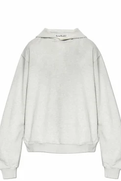 Acne Studios SZARY Bluza z kapturem