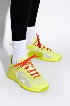 ADIDAS by Stella McCartney neonowy Buty sportowe `TRAINING DROPSET`