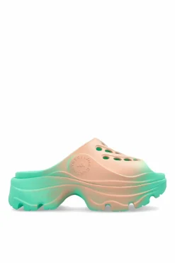 ADIDAS by Stella McCartney MULTIKOLOR Klapki na platformie