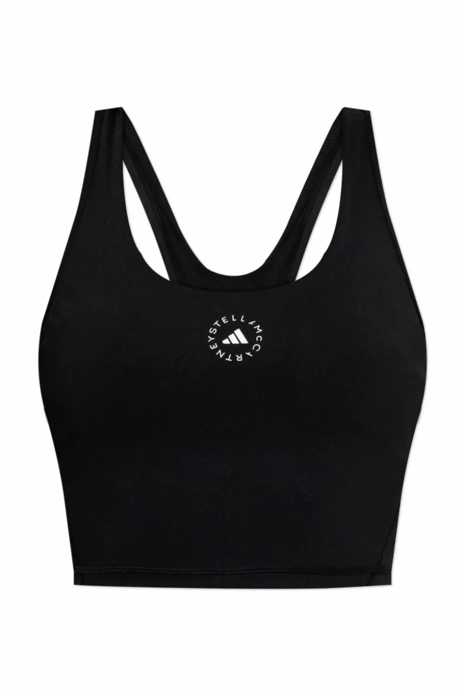 ADIDAS by Stella McCartney CZARNY Top treningowy