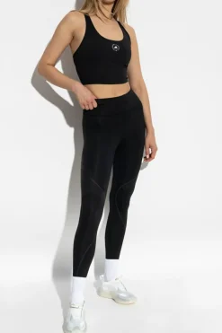 ADIDAS by Stella McCartney CZARNY Top treningowy