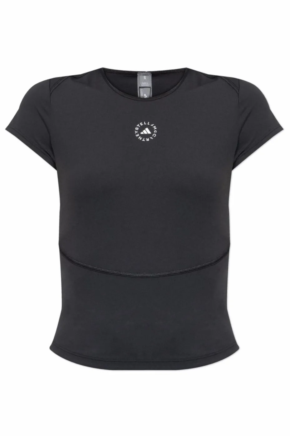 ADIDAS by Stella McCartney CZARNY Top z logo