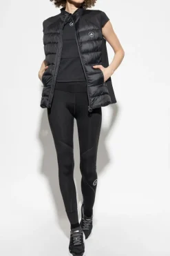 ADIDAS by Stella McCartney CZARNY Top z logo