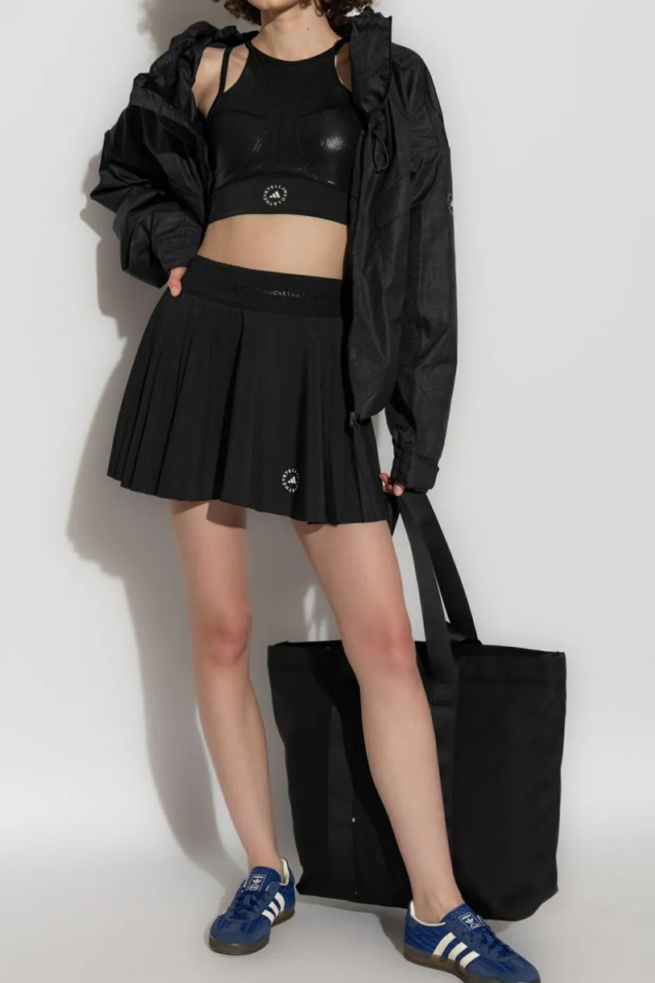 ADIDAS by Stella McCartney CZARNY Kurtka treningowa