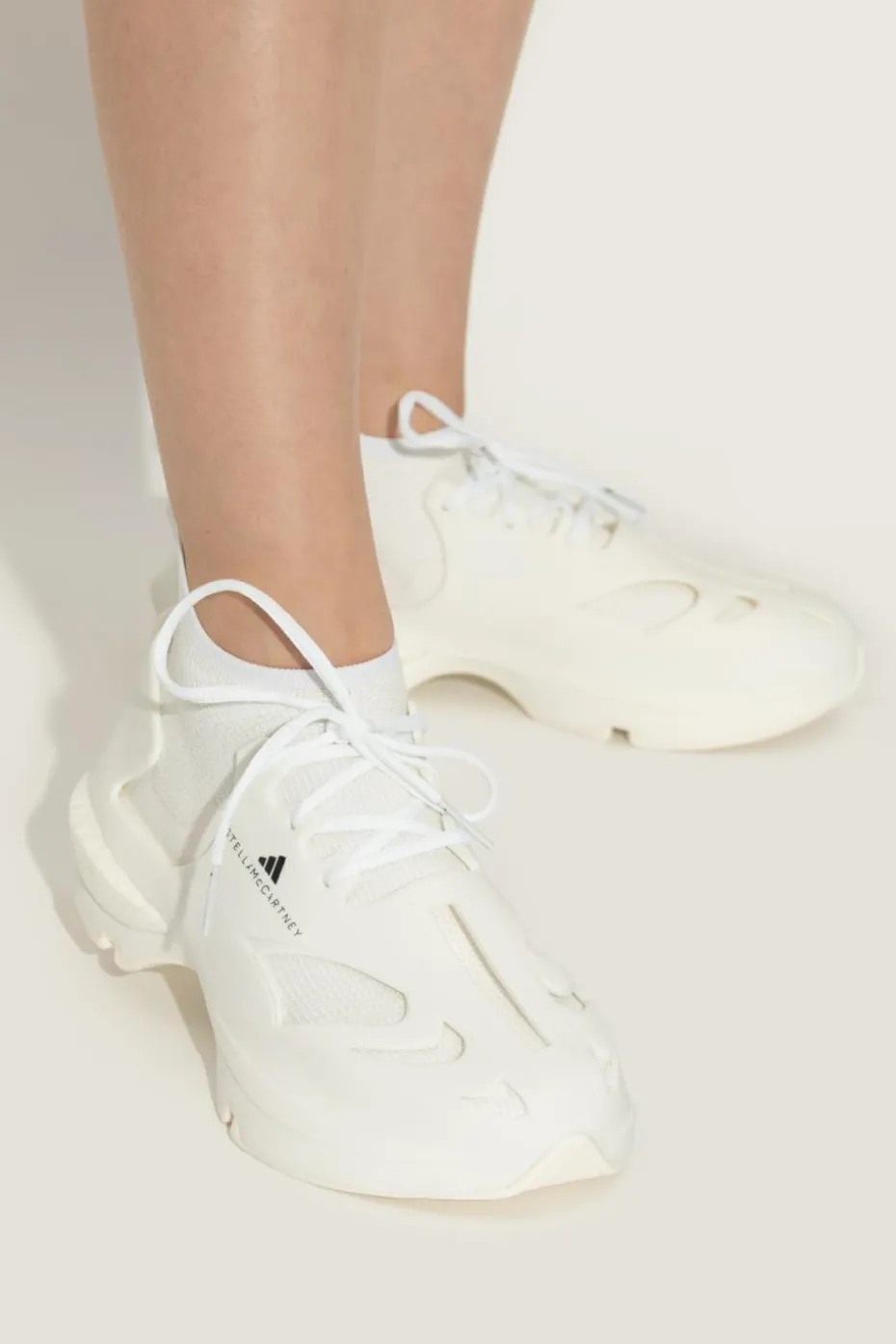 ADIDAS by Stella McCartney BIAŁY Buty sportowe `SPORTSWEAR RUN`