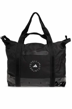 ADIDAS by Stella McCartney CZARNY Torba sportowa z logo