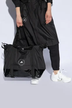 ADIDAS by Stella McCartney CZARNY Torba sportowa z logo