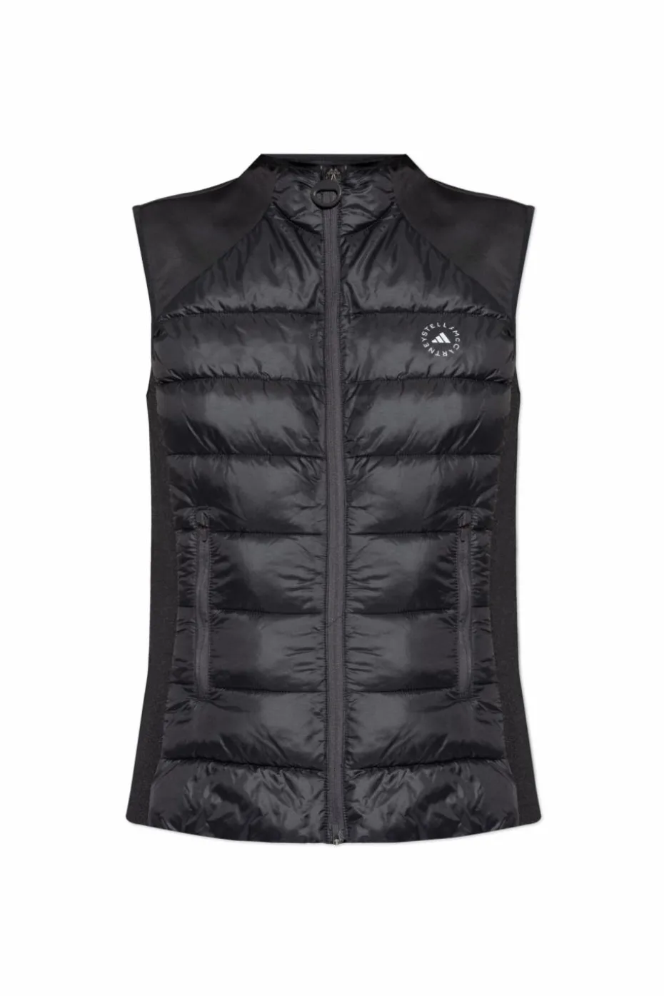ADIDAS by Stella McCartney CZARNY Kamizelka ocieplana