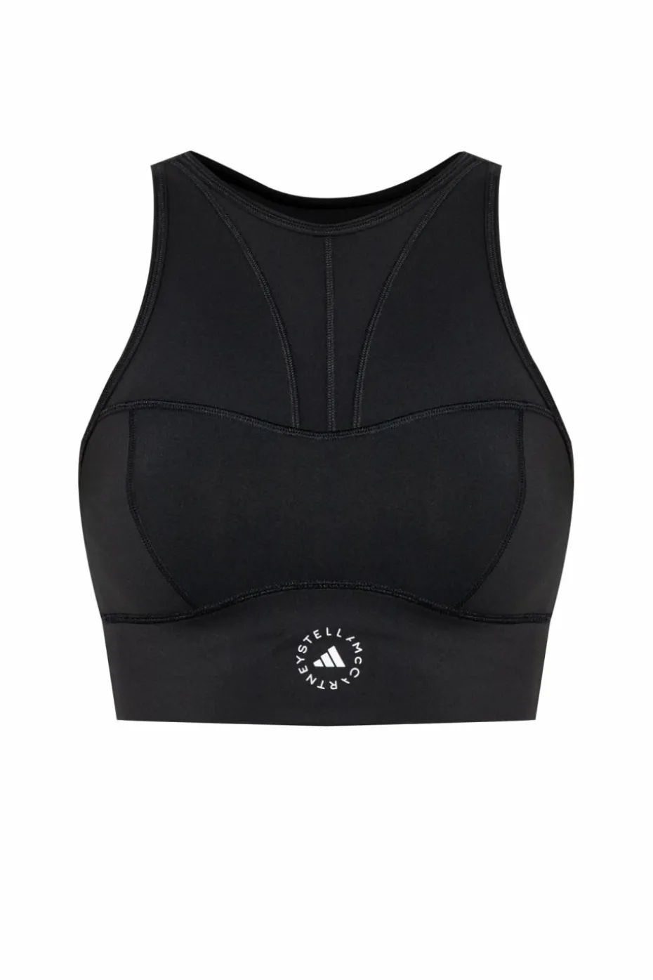 ADIDAS by Stella McCartney CZARNY Top treningowy