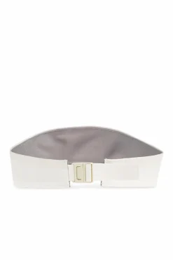 ADIDAS by Stella McCartney BIAŁY Daszek z logo