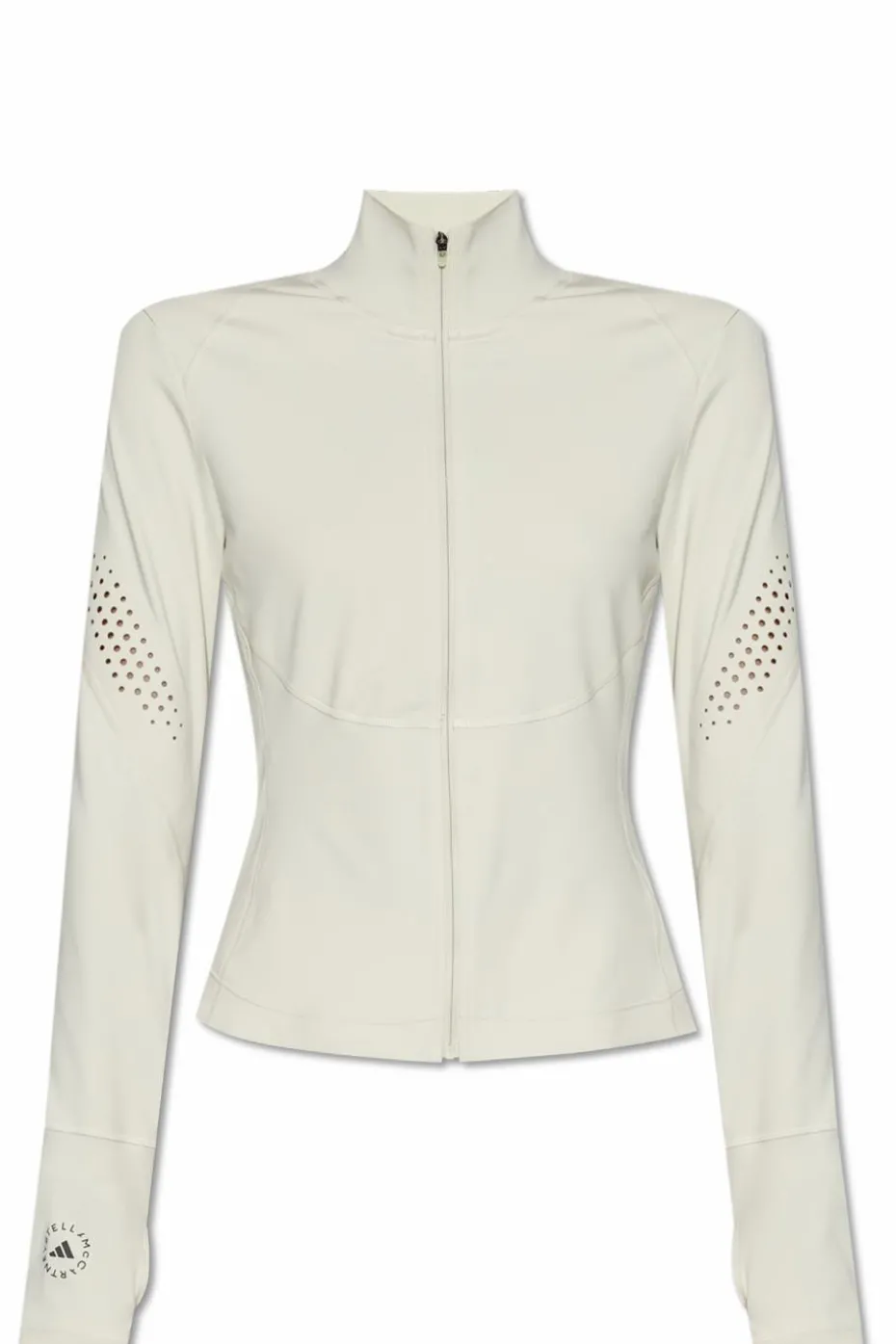 ADIDAS by Stella McCartney kremowy Bluza treningowa