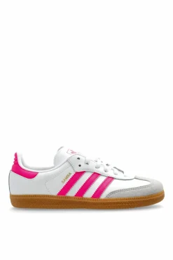 ADIDAS Kids BIAŁY Buty sportowe `SAMBA OG C`