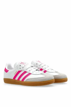 ADIDAS Kids BIAŁY Buty sportowe `SAMBA OG C`